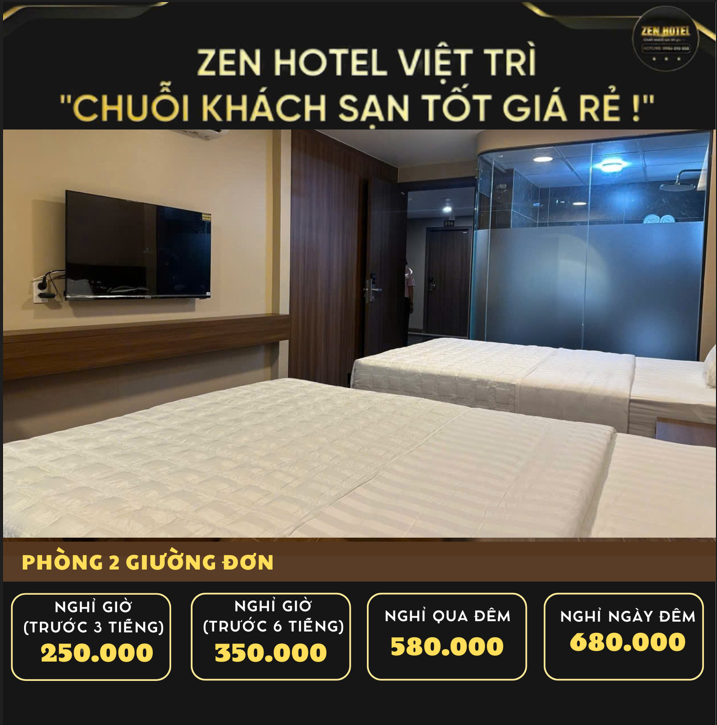 Phòng 2 giường đơn 