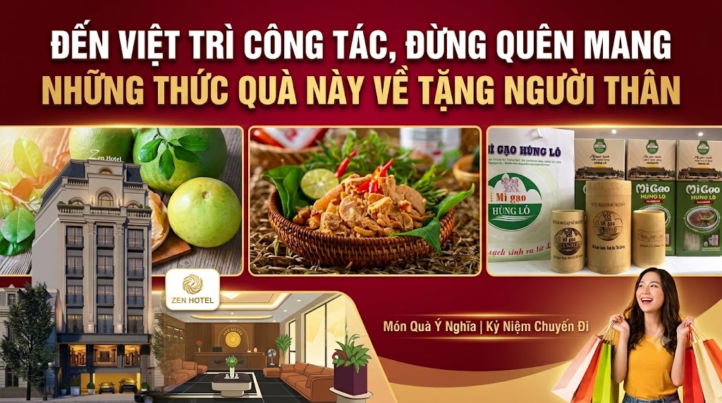 Gói Gém Hương Vị Đất Tổ: Những Đặc Sản Phú Thọ Làm Quà Đậm Tình Nghĩa